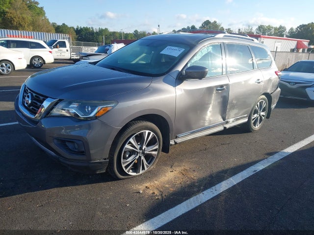 2017 Nissan Pathfinder Platinum მანქანა იყიდება აუქციონზე, vin: 5N1DR2MN9HC609053, აუქციონის ნომერი: 43544979