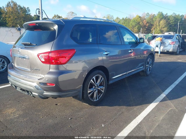 2017 Nissan Pathfinder Platinum მანქანა იყიდება აუქციონზე, vin: 5N1DR2MN9HC609053, აუქციონის ნომერი: 43544979