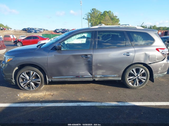 2017 Nissan Pathfinder Platinum მანქანა იყიდება აუქციონზე, vin: 5N1DR2MN9HC609053, აუქციონის ნომერი: 43544979