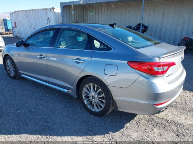 2015 HYUNDAI SONATA 5NPE34AFXFH177707 Photo 2