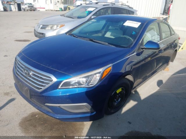 2017 HYUNDAI SONATA 5NPE24AF0HH576325 Photo 1