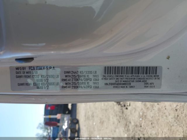 2019 RAM PROMASTER CITY ZFBHRFABXK6M81339 Photo 8