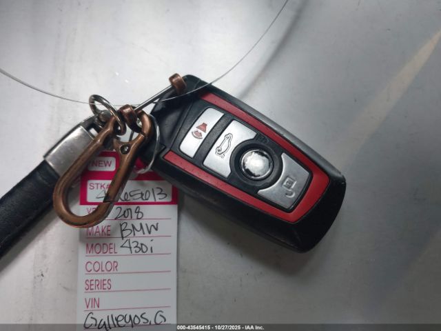 2018 BMW 430I GRAN COUPE WBA4J1C5XJBG79387 Photo 10