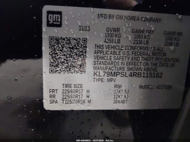 2024 CHEVROLET TRAILBLAZER KL79MPSL4RB115162 Photo 8