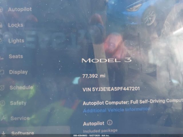2023 TESLA MODEL 3 5YJ3E1EA5PF447201 Photo 6