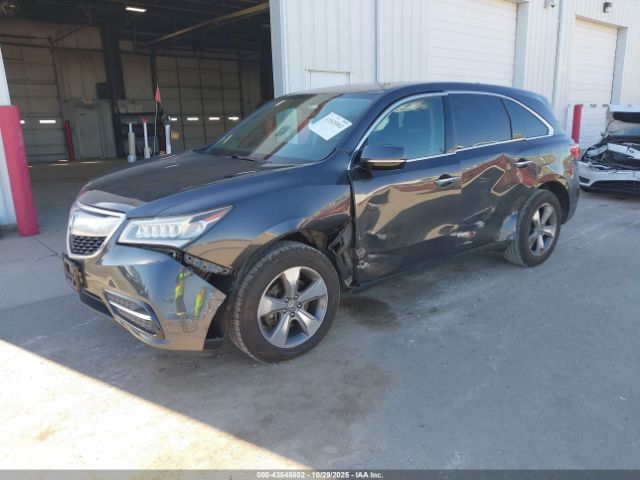 2014 ACURA MDX 5FRYD4H28EB010044 Photo 1