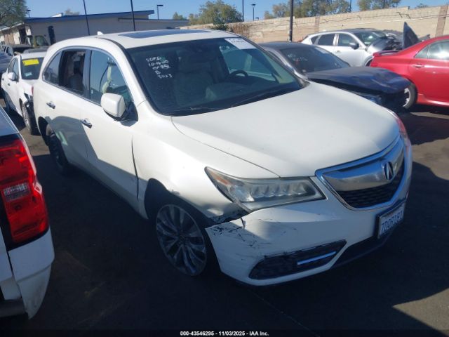 2014 ACURA MDX 5FRYD3H4XEB013023 Photo 0