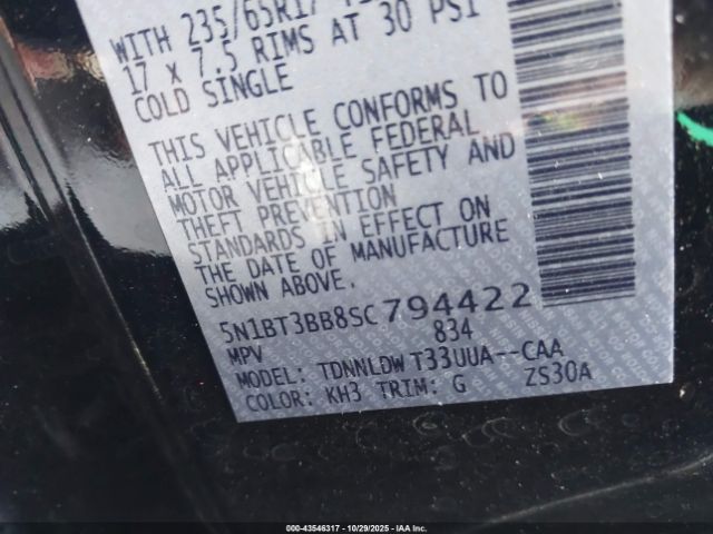 2025 NISSAN ROGUE 5N1BT3BB8SC794422 Photo 8