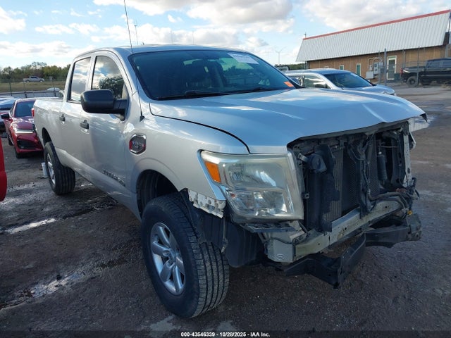 2017 Nissan Titan Xd S Gas მანქანა იყიდება აუქციონზე, vin: 1N6AA1F16HN502434, აუქციონის ნომერი: 43546339