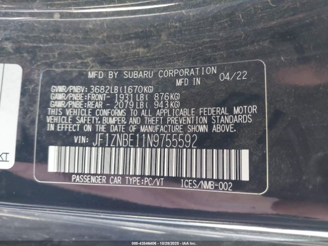 2022 TOYOTA GR86 JF1ZNBE11N9755592 Photo 8