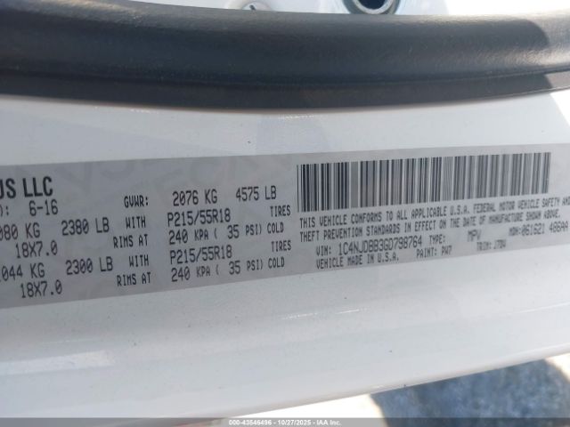 2016 JEEP COMPASS 1C4NJDBB3GD798764 Photo 8