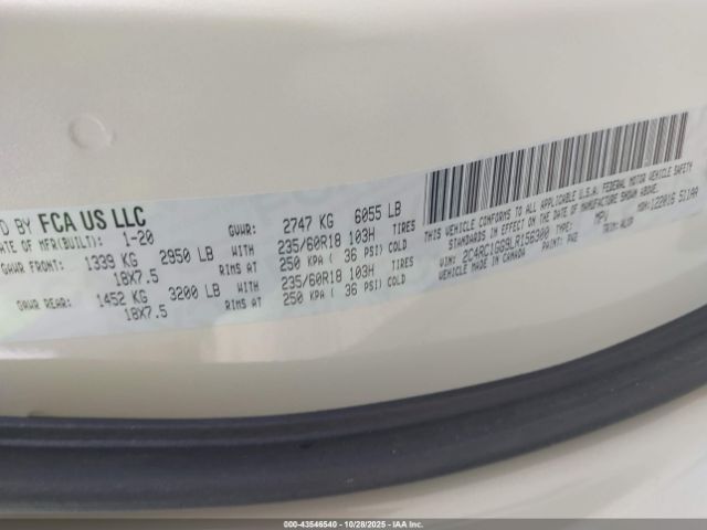 2020 CHRYSLER PACIFICA 2C4RC1GG9LR156300 Photo 8