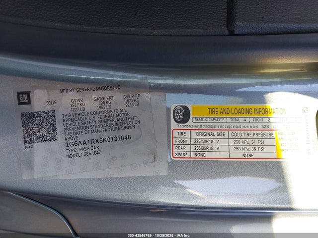 2019 CADILLAC ATS 1G6AA1RX5K0131048 Photo 8