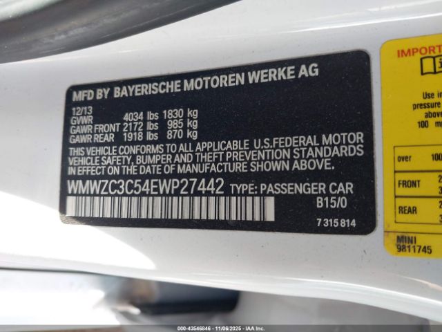 2014 MINI COUNTRYMAN WMWZC3C54EWP27442 Photo 8