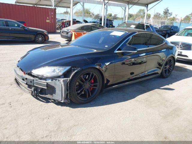 2014 TESLA MODEL S 5YJSA1H11EFP33207 Photo 1