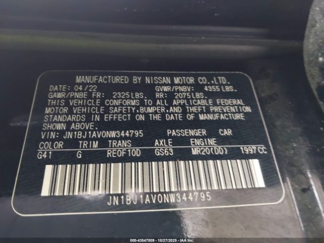 2022 NISSAN ROGUE SPORT JN1BJ1AV0NW344795 Photo 8