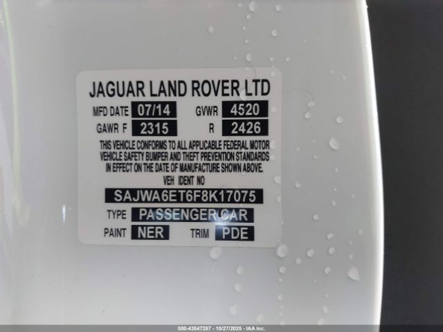 2015 JAGUAR F-TYPE SAJWA6ET6F8K17075 Photo 8