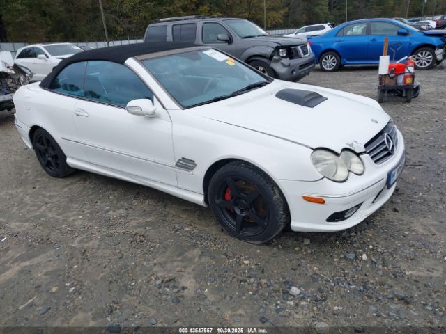2005 MERCEDES-BENZ CLK 500 WDBTK75J55F134619