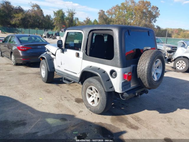 2003 JEEP WRANGLER 1J4FA69S83P340971 Photo 2