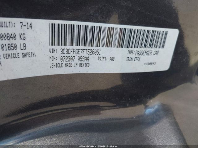 2015 FIAT 500E 3C3CFFGE7FT520051 Photo 8