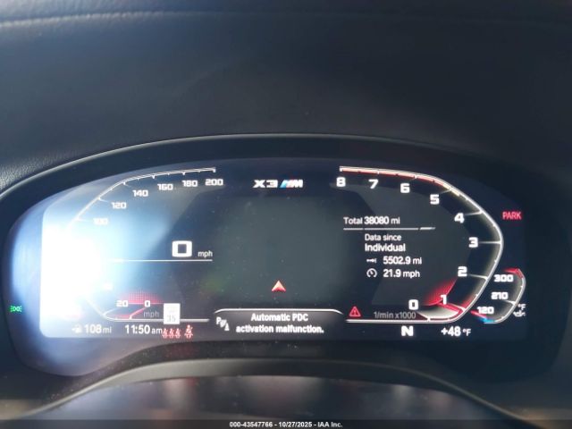 2021 BMW X3 M 5YMTS0C06M9F24560 Photo 6