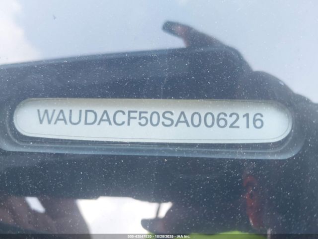 2025 AUDI A5 SPORTBACK WAUDACF50SA006216 Photo 8