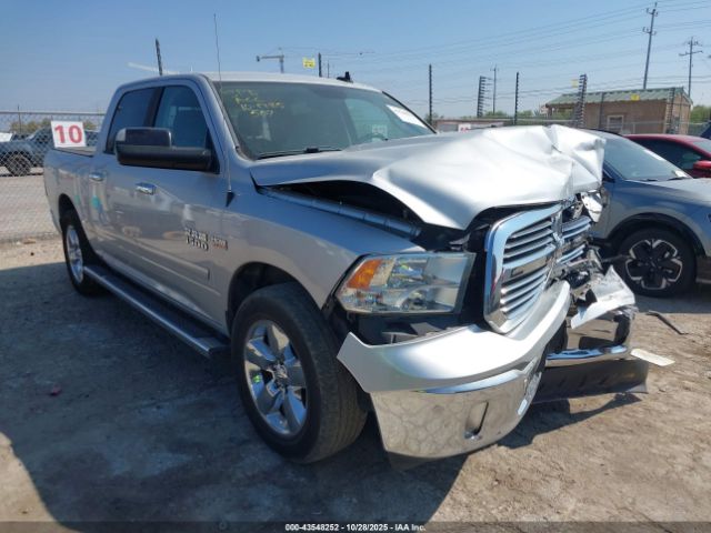 2016 RAM 1500 3C6RR6LT1GG288372