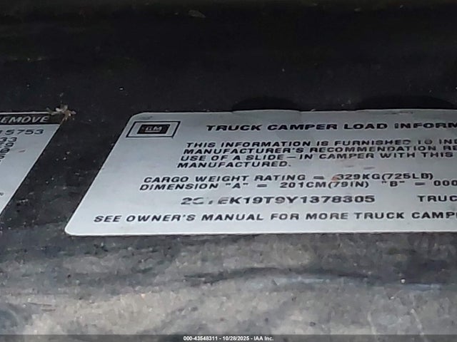 Aukcja sprzedaży 2000 Gmc Sierra 1500 Sle, vin: 2GTEK19T9Y1378305, numer aukcji: 43548311
