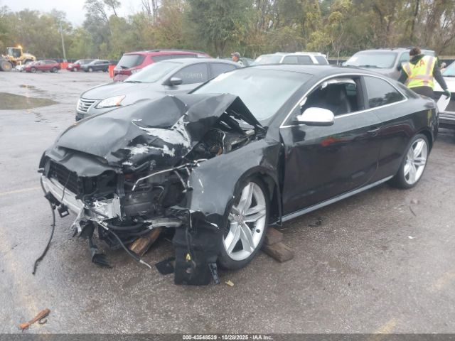 2011 AUDI S5 WAUVVAFR6BA067683 Photo 1