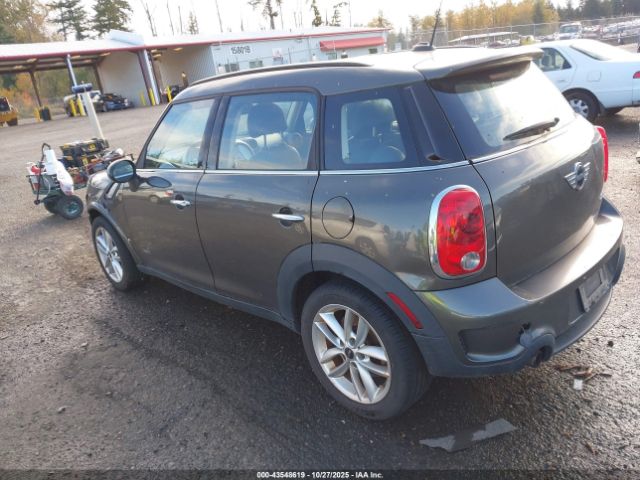 2012 MINI COOPER S COUNTRYMAN WMWZC5C52CWL59884 Photo 2
