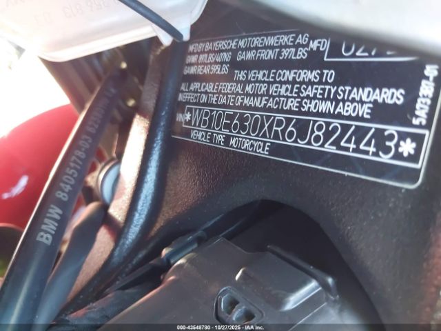 2024 BMW S 1000 WB10E630XR6J82443 Photo 9