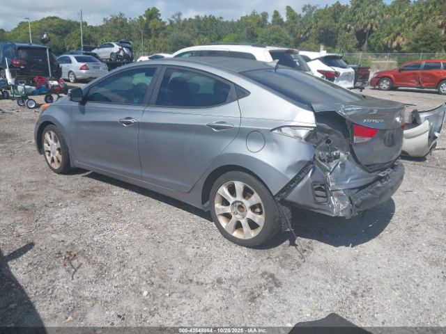 2012 HYUNDAI ELANTRA KMHDH4AE3CU274393 Photo 2