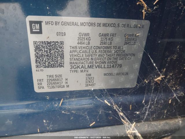 2020 GMC TERRAIN 3GKALMEV6LL114779 Photo 8
