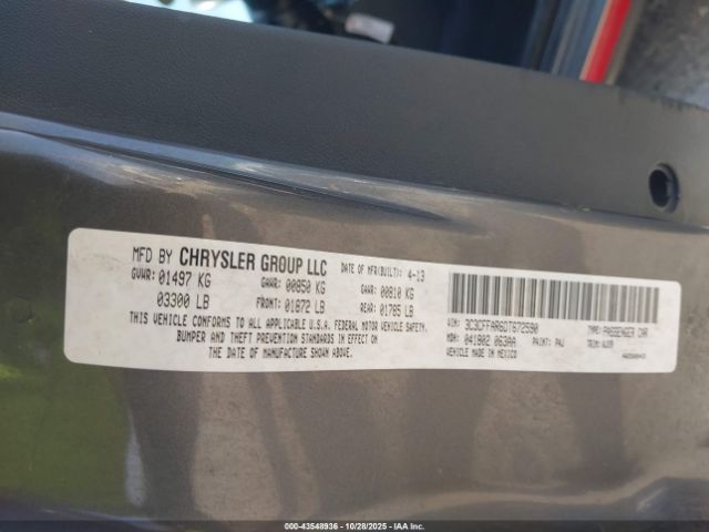 2013 FIAT 500 3C3CFFAR6DT672590 Photo 8