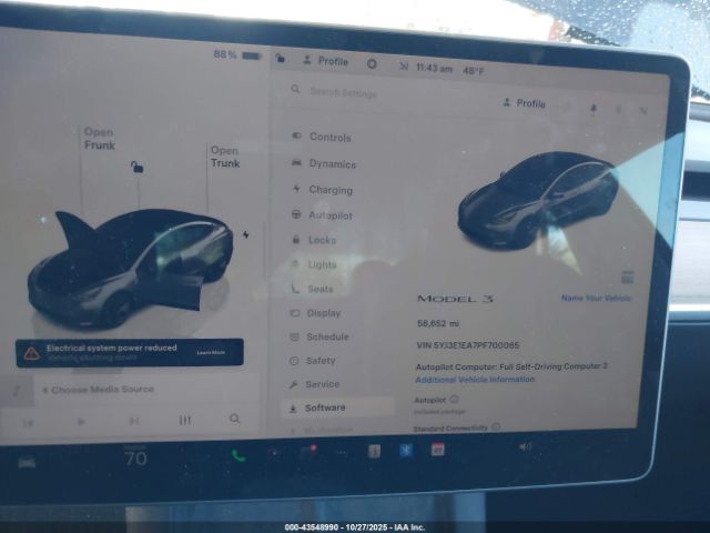 2023 TESLA MODEL 3 5YJ3E1EA7PF700065 Photo 6