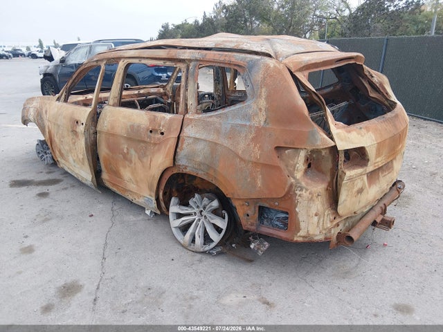 43549221 :رقم المزاد ، 1V2KR2CA7NC557863 vin ، 2022 Volkswagen Atlas 3.6l V6 Se W/technology مزاد بيع