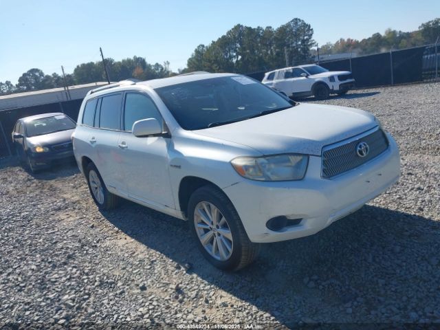 2008 TOYOTA HIGHLANDER HYBRID JTEEW41A082019582