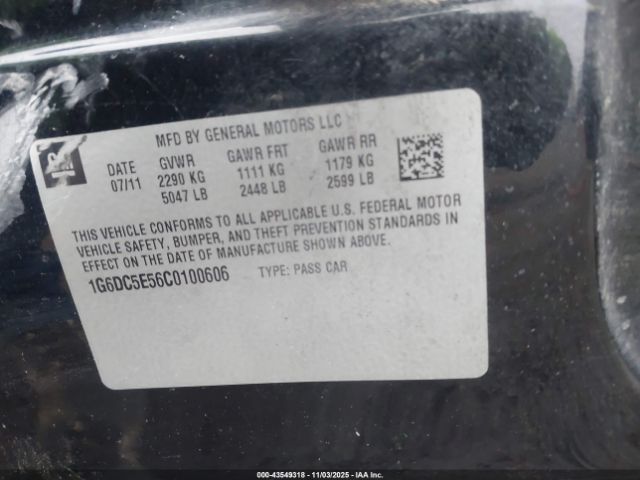 2012 CADILLAC CTS 1G6DC5E56C0100606 Photo 8