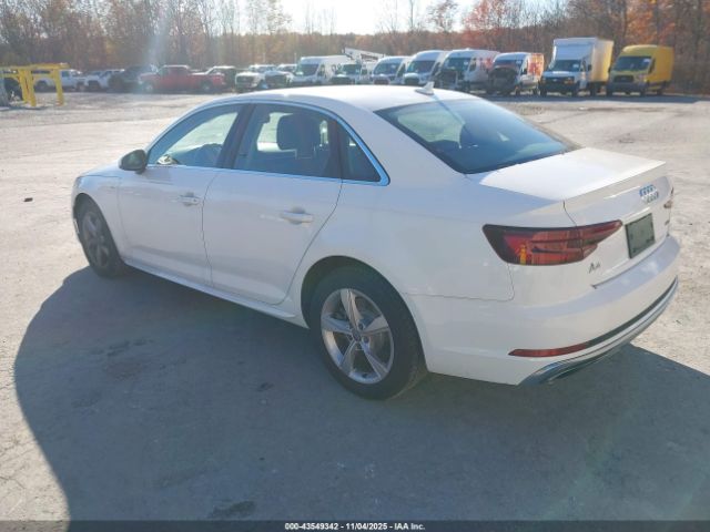2019 AUDI A4 WAUDNAF41KA015488 Photo 2