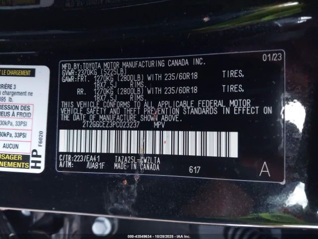 2023 LEXUS NX 350 2T2GGCEZ3PC023237 Photo 8