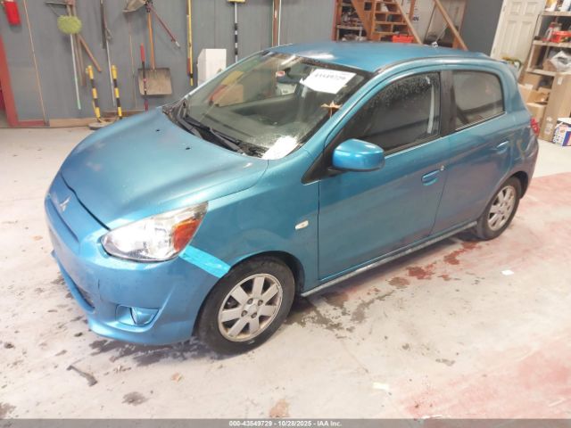 2015 MITSUBISHI MIRAGE ML32A4HJ7FH059408 Photo 1