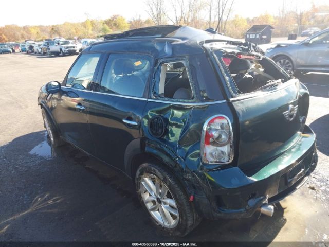 2012 MINI COOPER S COUNTRYMAN WMWZC3C51CWL81489 Photo 2