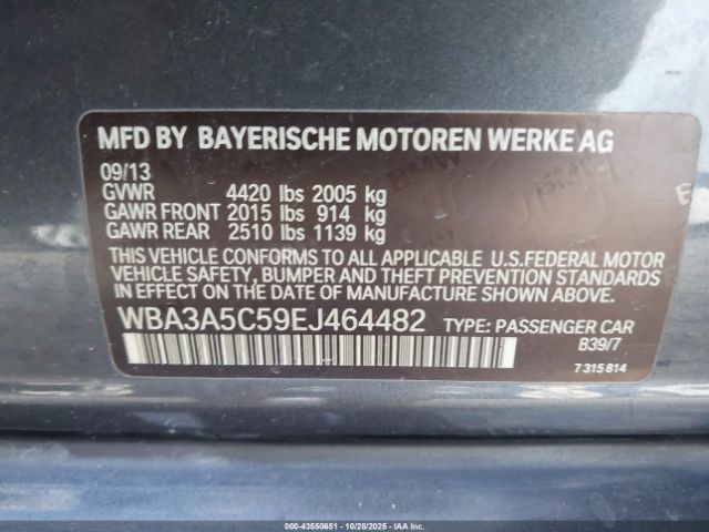 2014 BMW 328I WBA3A5C59EJ464482 Photo 8