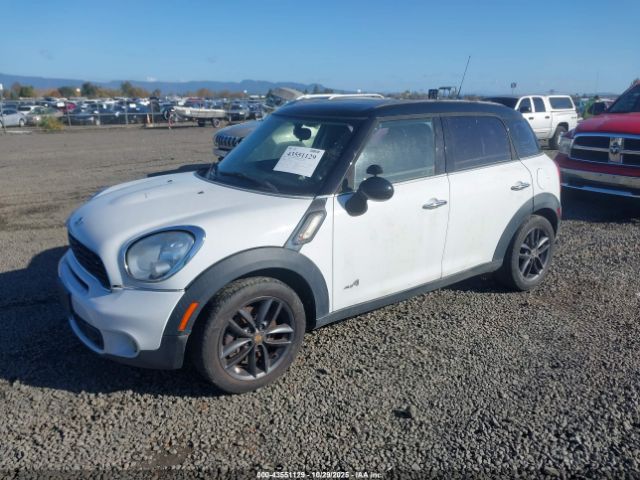 2012 MINI COOPER S COUNTRYMAN WMWZC5C56CWL59595 Photo 1