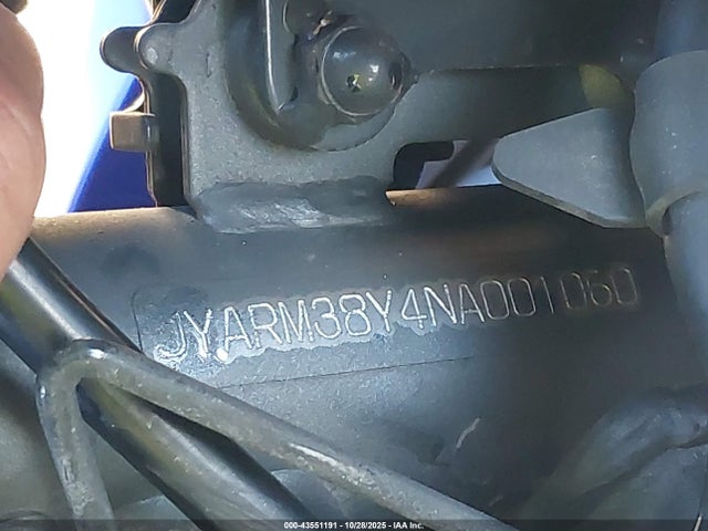 2022 YAMAHA YZFR7 JYARM38Y4NA001060 Photo 9