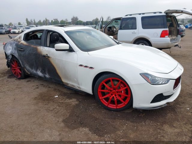 2014 MASERATI GHIBLI ZAM57RTA7E1106288