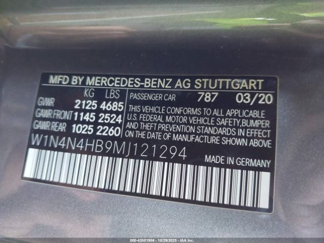 2021 MERCEDES-BENZ GLA 250 W1N4N4HB9MJ121294 Photo 8