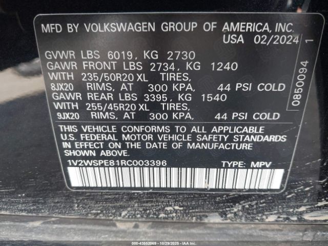 2024 VOLKSWAGEN ID.4 1V2WSPE81RC003396 Photo 8