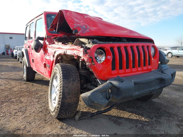 1C4HJXKN8MW813669 Jeep Wrangler Unlimited Sport Rhd 4x4