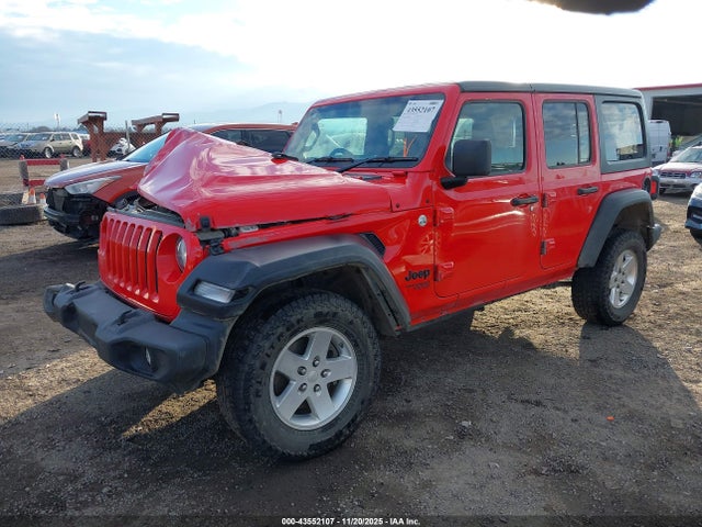1C4HJXKN8MW813669 Jeep Wrangler Unlimited Sport Rhd 4x4